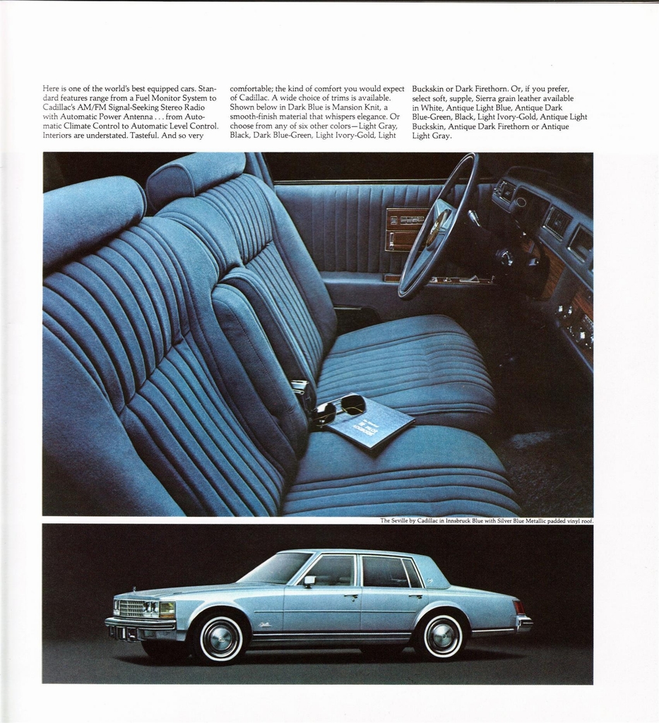 1976 Cadillac Full-Line Prestige Brochure Page 10